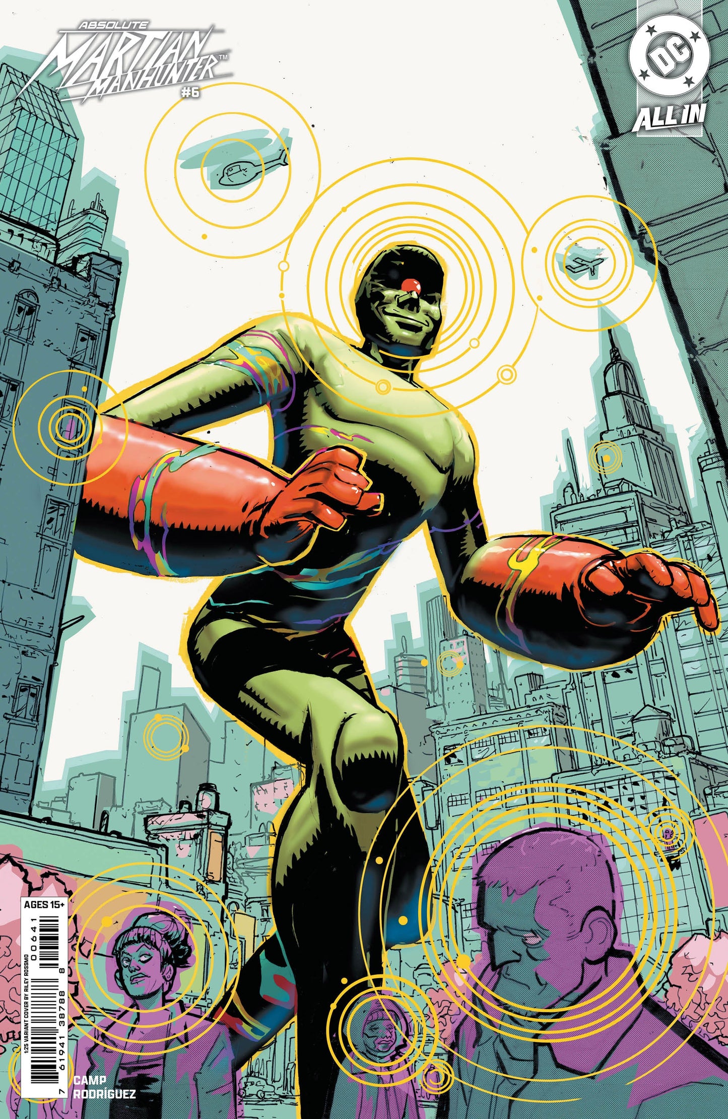 Absolute Martian Manhunter #6 (Of 12) D 1:25 Riley Rossmo Variant (08/27/2025) Dc