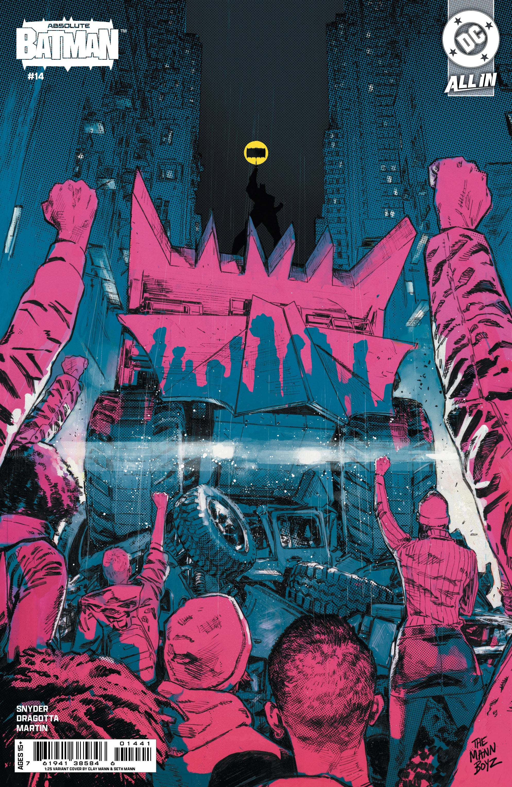 Absolute Batman #14 D 1:25 Clay Mann & Seth Mann Variant (11/26/2025) Dc