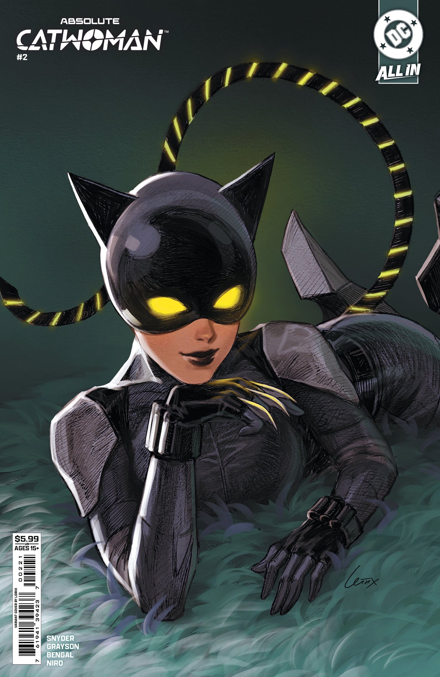 Absolute Catwoman #2 (Of 6) B Lesley Leirix Li Variant (07/08/2026) Dc