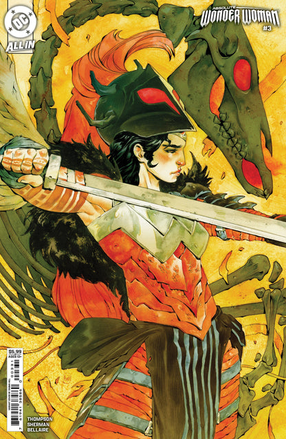 Absolute Wonder Woman #3 A1 Cover Set Of 5 Books 1:25 1:50 (12/25/2024) Dc