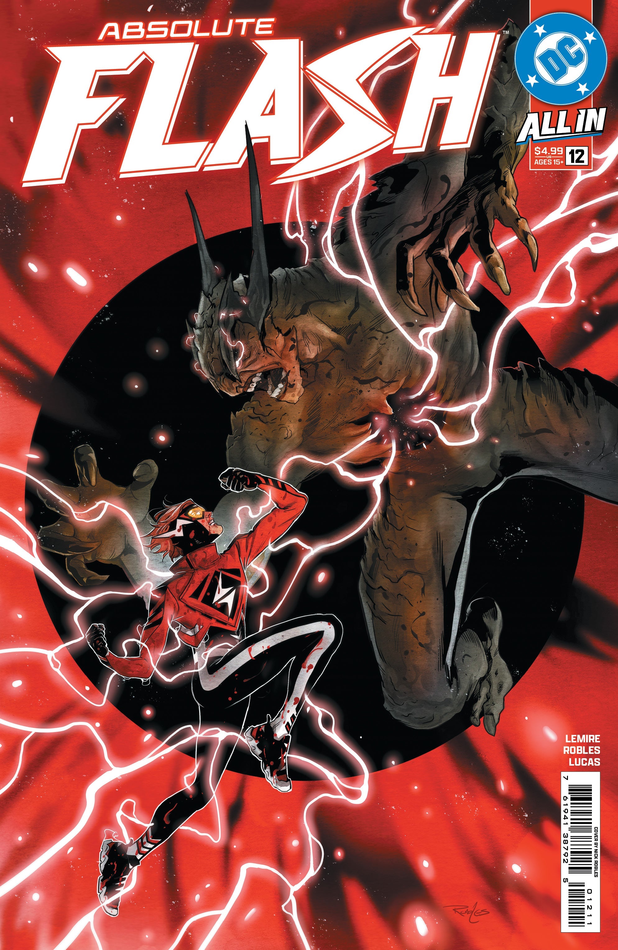 Absolute Flash #12 A Nick Robles Jeff Lemire (03/04/2026) Dc