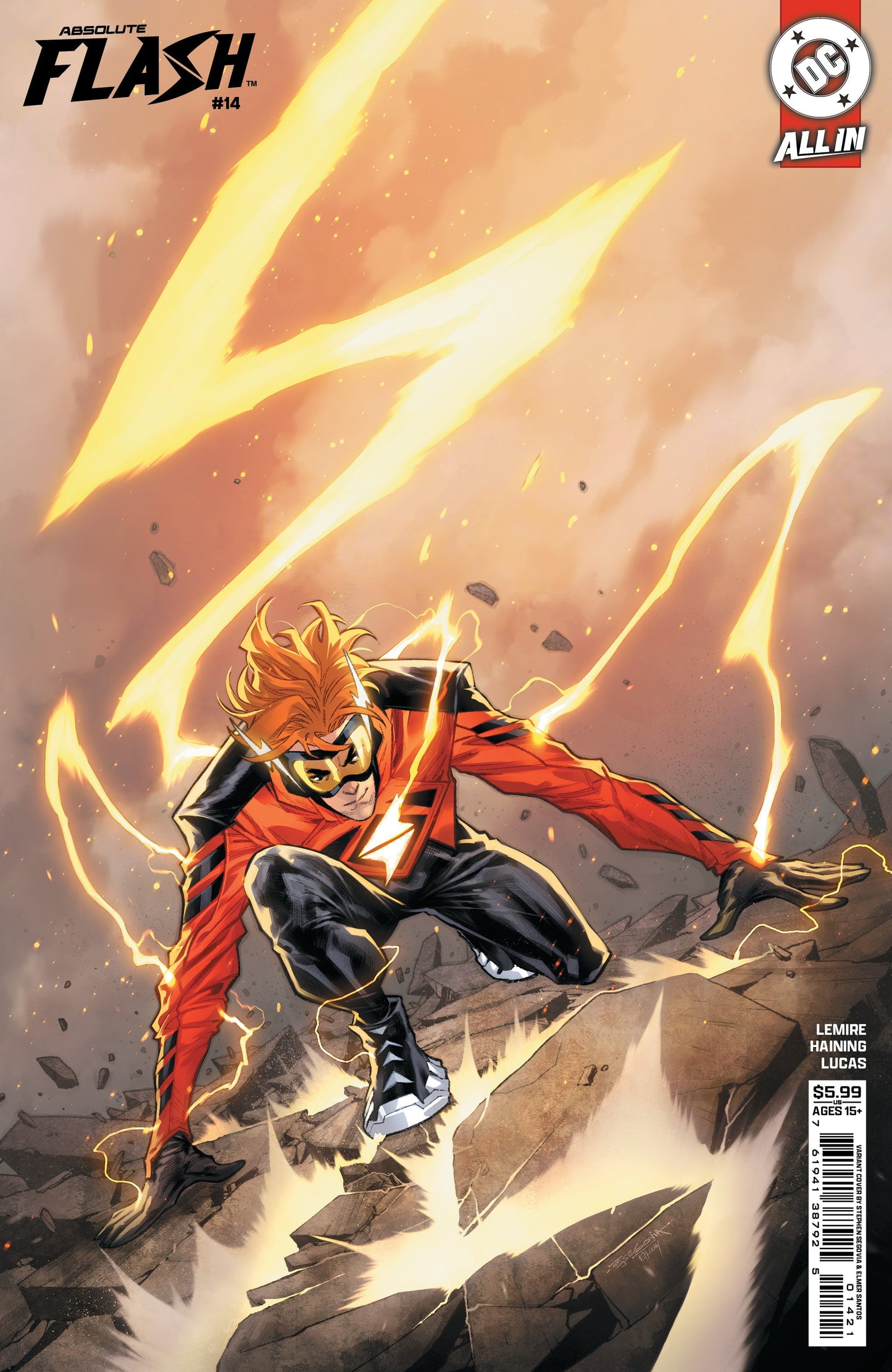 Absolute Flash #14 B Stephen Segovia Variant (04/22/2026) Dc