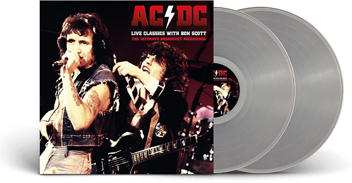 LIVE CLASSICS WITH BON SCOTT (CLEAR VINYL) [Vinyl] - Paladin Vinyl