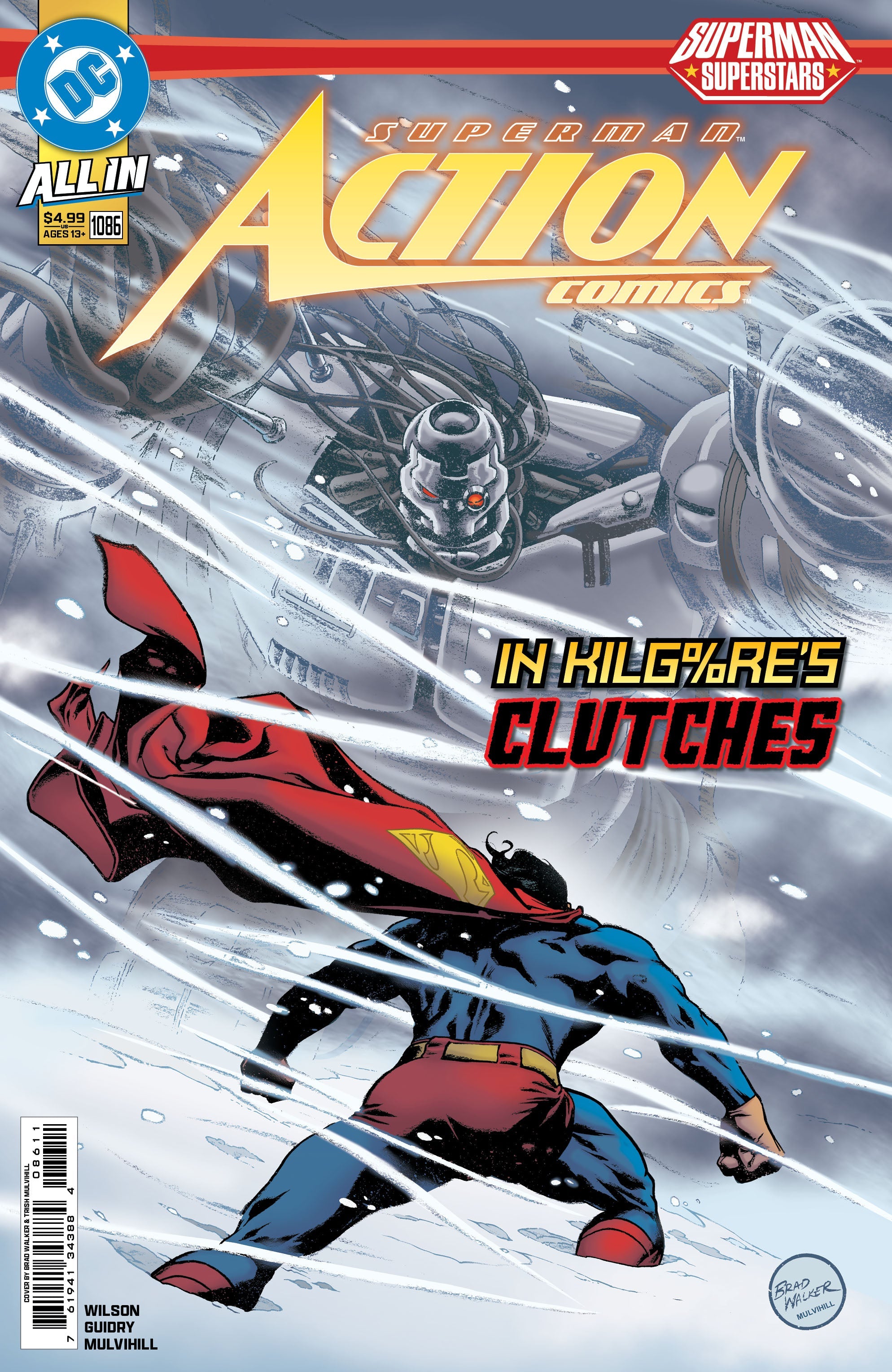 Superman Action Comics #1086 A Brad Walker G. Willow Wilson (05/14/2025) Dc