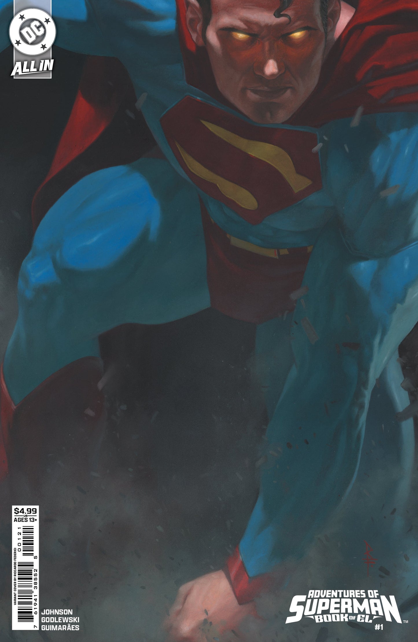 Adventures Of Superman Book Of El #1 (Of 12) C Riccardo Federici Variant (09/03/2025) Dc