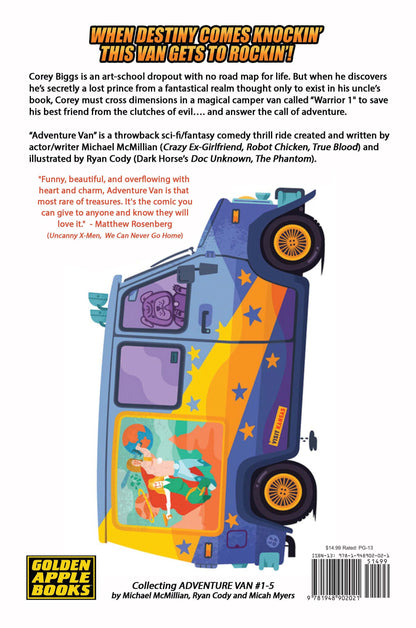 ADVENTURE VAN TP Vol 1 by Michael McMillian and Ryan Cody (Golden Apple Books)