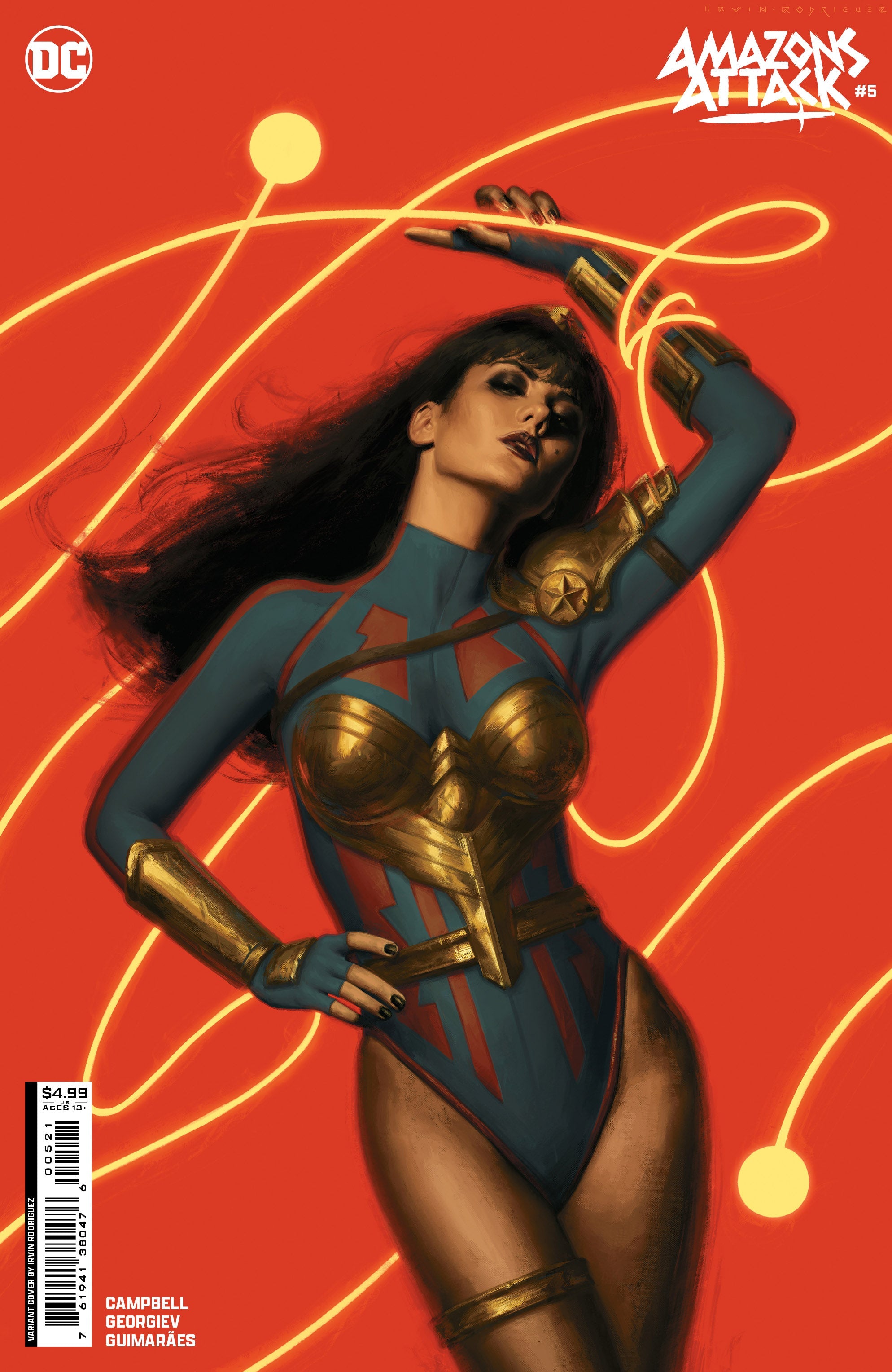 Amazons Attack #5 B Irvin Rodriguez Card Stock Variant (02/27/2024) Dc