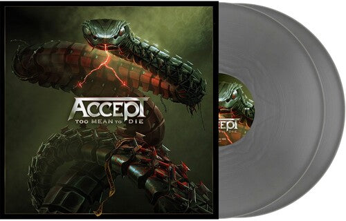 Accept - Too Mean To Die (Colored Vinyl, Silver, Indie Exclusive) (2 Lp's) [Vinyl] - Paladin Vinyl