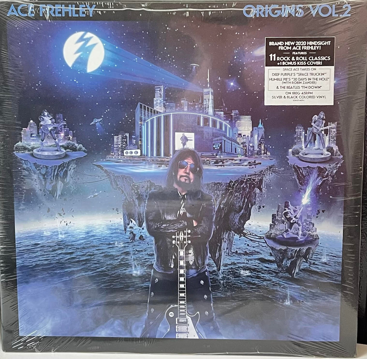 Ace Frehley Origins Vol. 2 (45 RPM, Silver & Black, 180 G) Vinyl