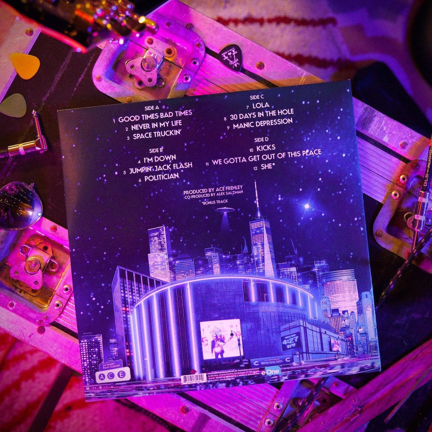 Ace Frehley - Origins Vol. 2 Silver Black Ice LP