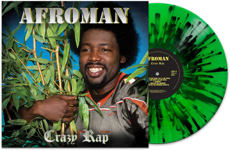 Afroman - Crazy Rap - Salpicaduras verdes y negras [Vinilo]