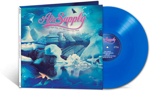 Air Supply - One Night Only - El espectáculo del 30.º aniversario (vinilo de color azul) [Vinilo]