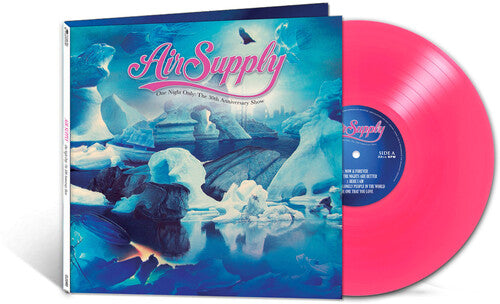 Air Supply - One Night Only - El espectáculo del 30.º aniversario (vinilo de color, rosa) [Vinilo]