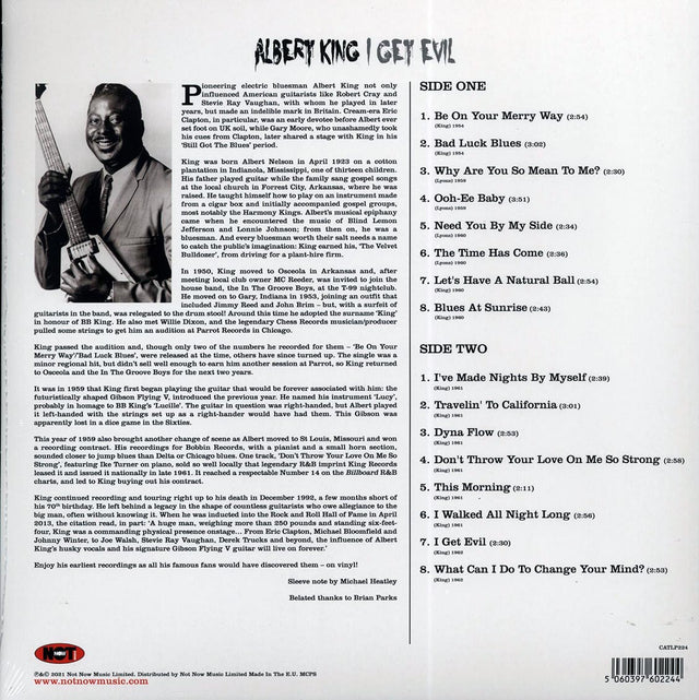 Albert King - Me pongo malvado [Vinilo]