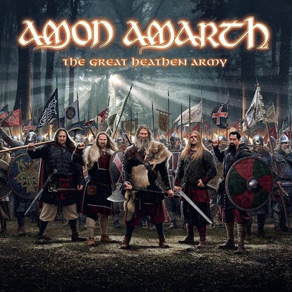 The Great Heathen Army (Gatefold LP Jacket, Colored Vinyl, Blue Smoke) [Vinyl]