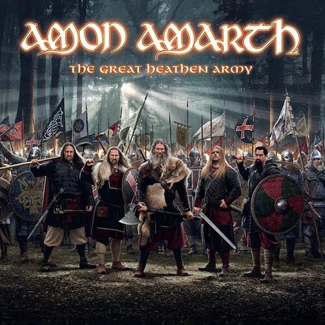 Amon Amarth - The Great Heathen Army (Gatefold LP Jacket, Colored Vinyl, Blue Smoke) [Vinyl]