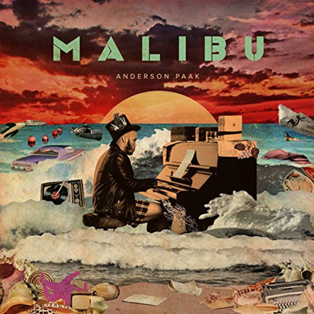 Anderson Paak - Malibu (Orange and White Vinyl) [Vinyl]