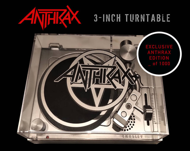 Anthrax - Anthrax Crosley 3" RSD turntable [Vinyl]