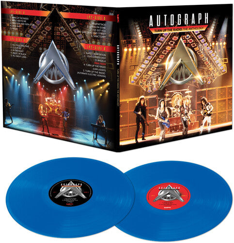 Autograph - Turn Up The Radio - The Anthology (Colored Vinyl, Blue, Gatefold LP Jacket, Limited Edition) (2 LP) [Vinyl]