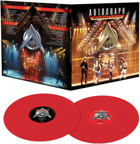 Autograph - Turn Up The Radio - The Anthology (Colored Vinyl, Red, Limited Edition, Gatefold LP Jacket) (2 LP) [Vinyl]