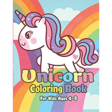 Unicorn Coloring Book for Kids Ages 4-8: Magical Unicorn Coloring Books for Girls, Fun and Beautiful Coloring Pages Birthday Gifts for Kids