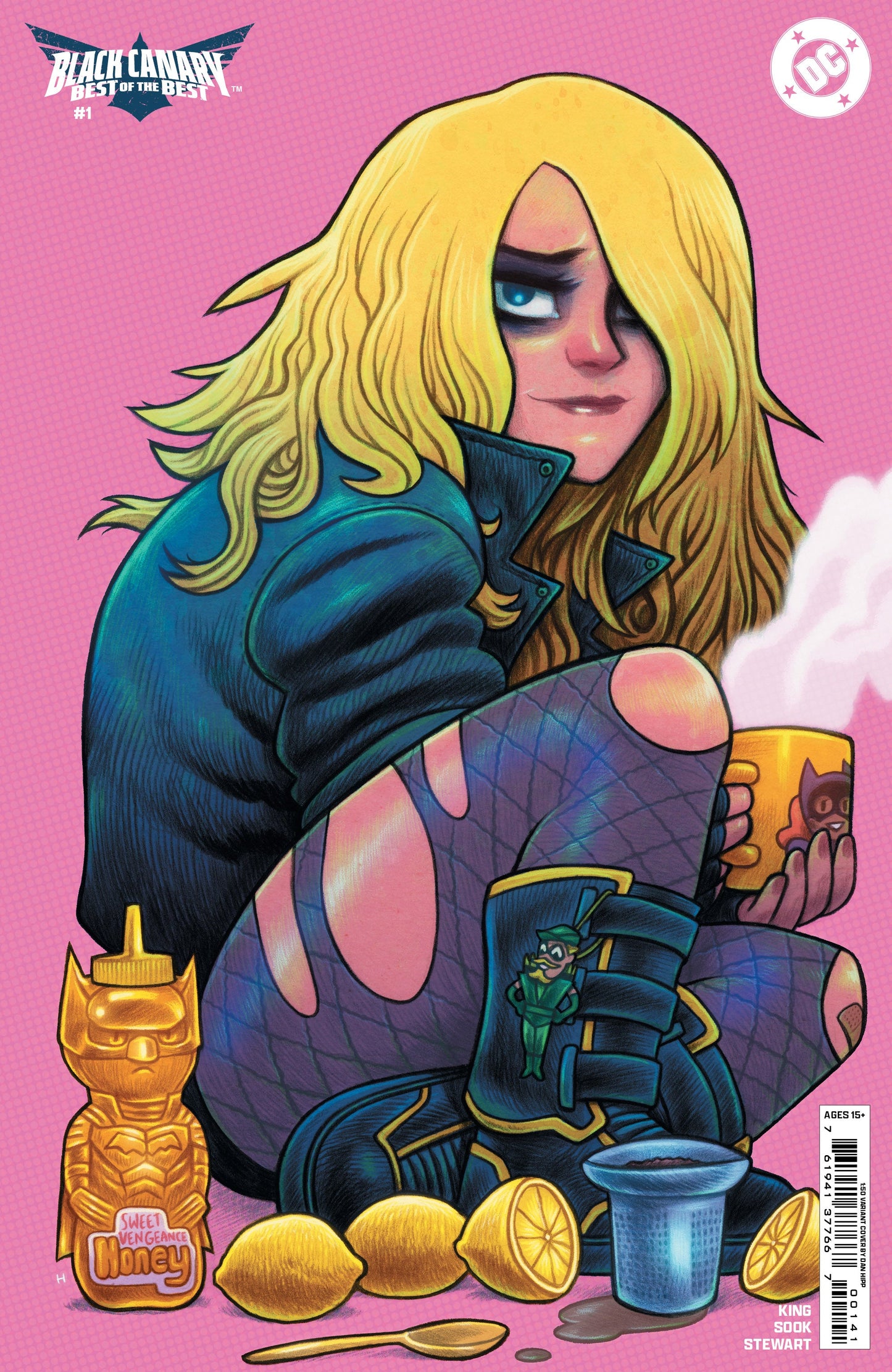 Black Canary Best Of The Best #1 (Of 6) E 1:50 Dan Hipp Variant (11/27/2024) Dc