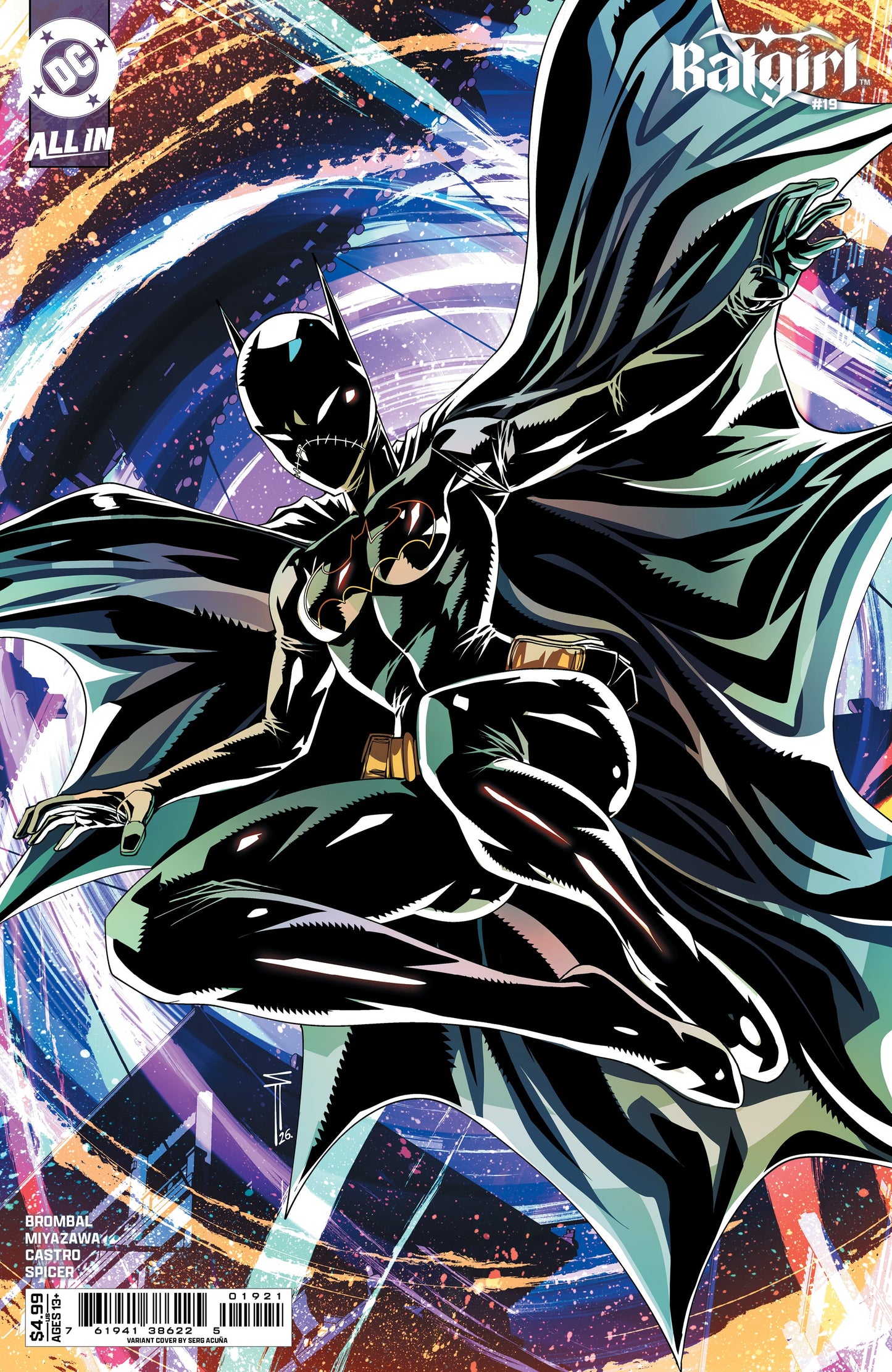 Batgirl #19 B Serg Acuna Variant (05/06/2026) Dc