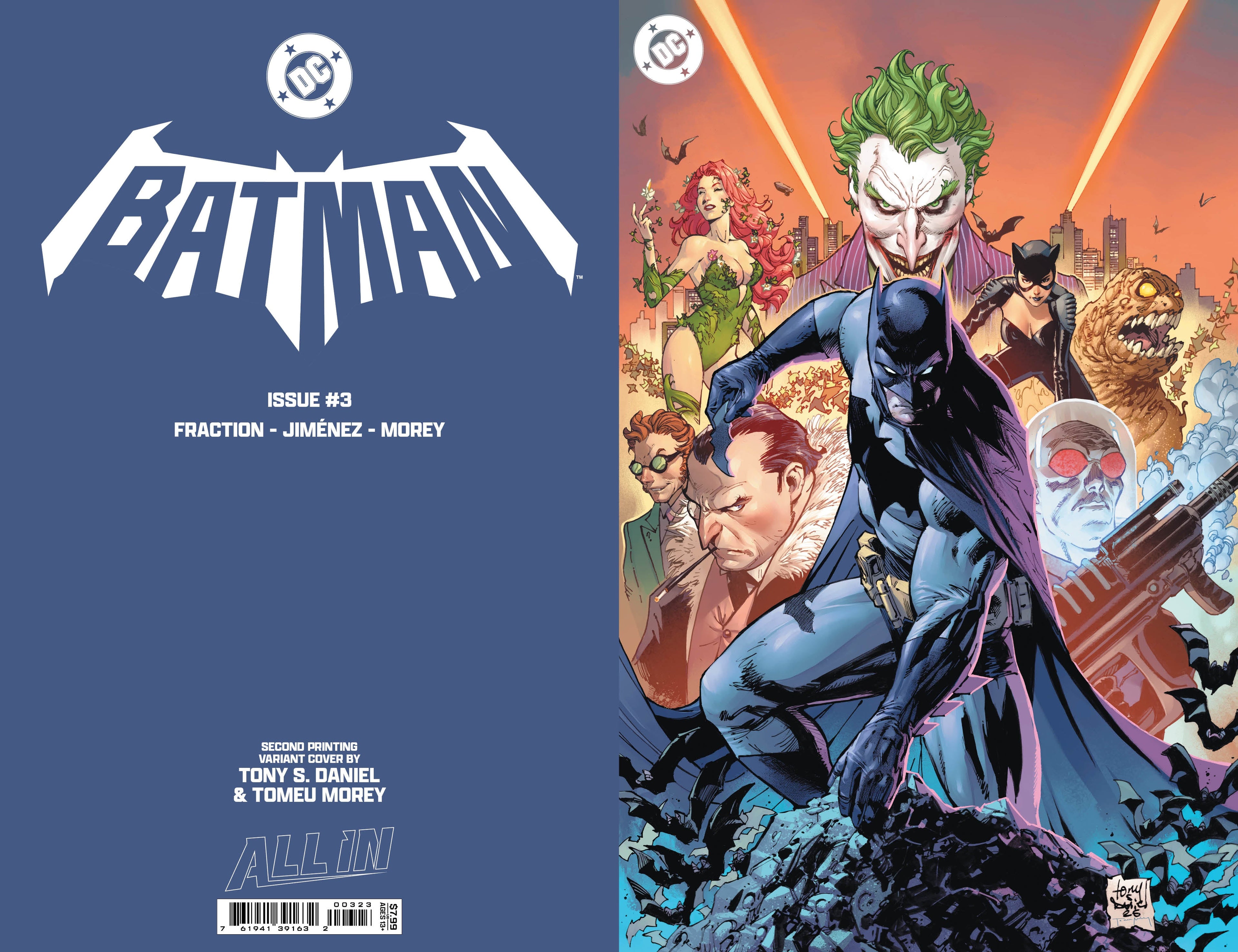 Batman #3 2nd Print C Tony Daniels Foil Variant (02/04/2026) Dc