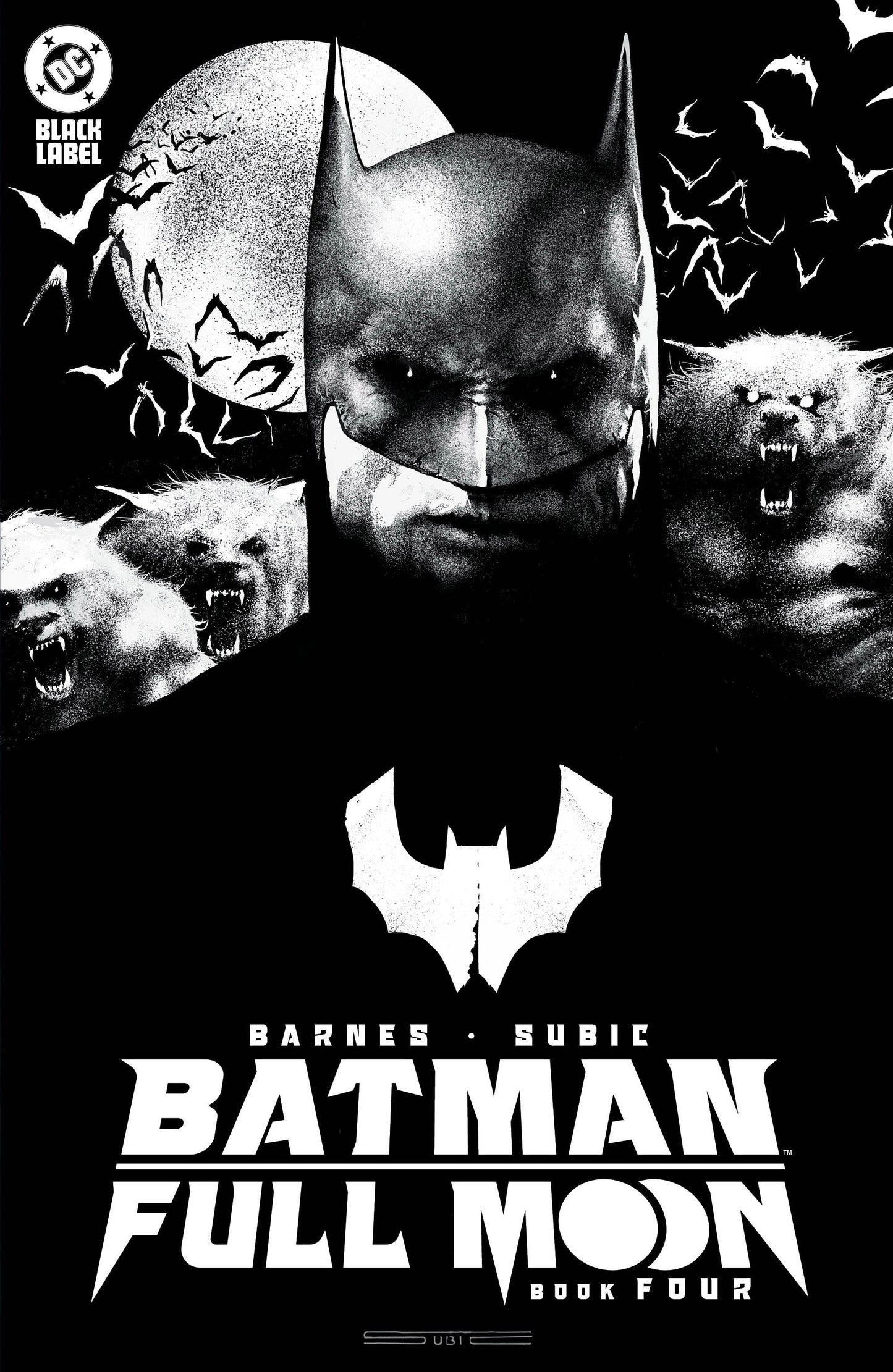 Batman Full Moon #4 (Of 4) A Stevan Subic Rodney Barnes Glow-In-The-Dark (03/05/2025) Dc