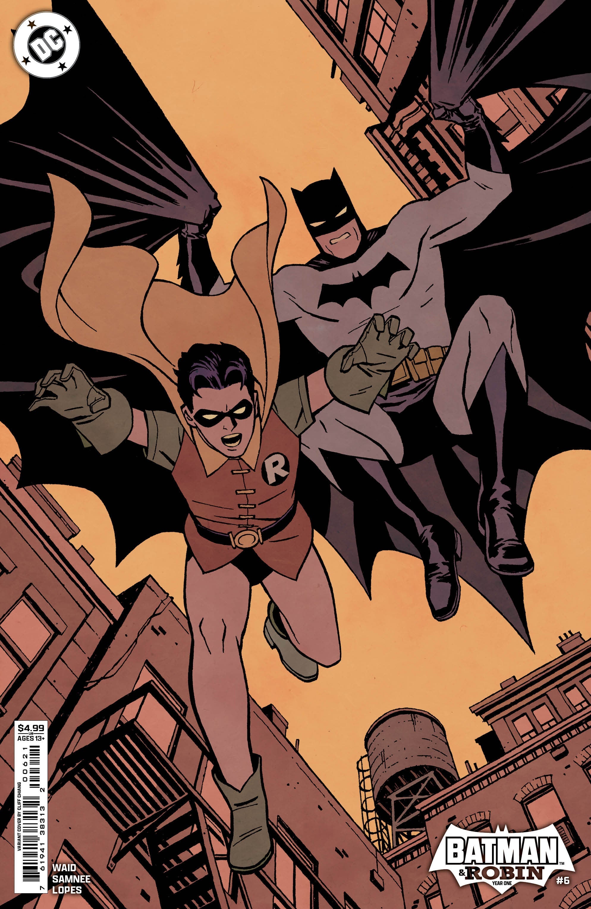 Batman & Robin Year One #6 (Of 12) B Cliff Chang Variant (03/19/2025) Dc