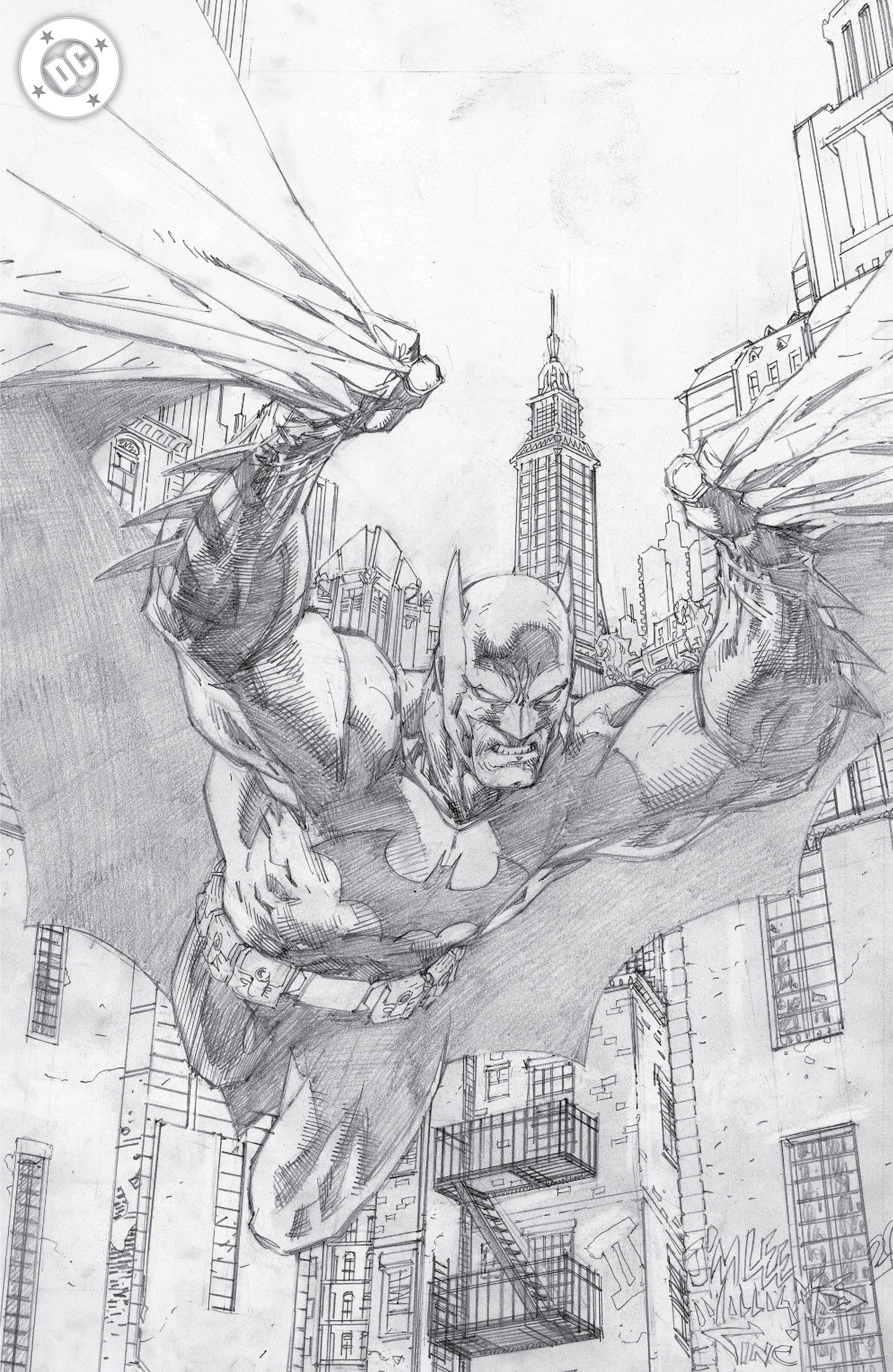 Batman #158 O 1:250 Jim Lee Pencils Virgin Variant (03/26/2025) Dc