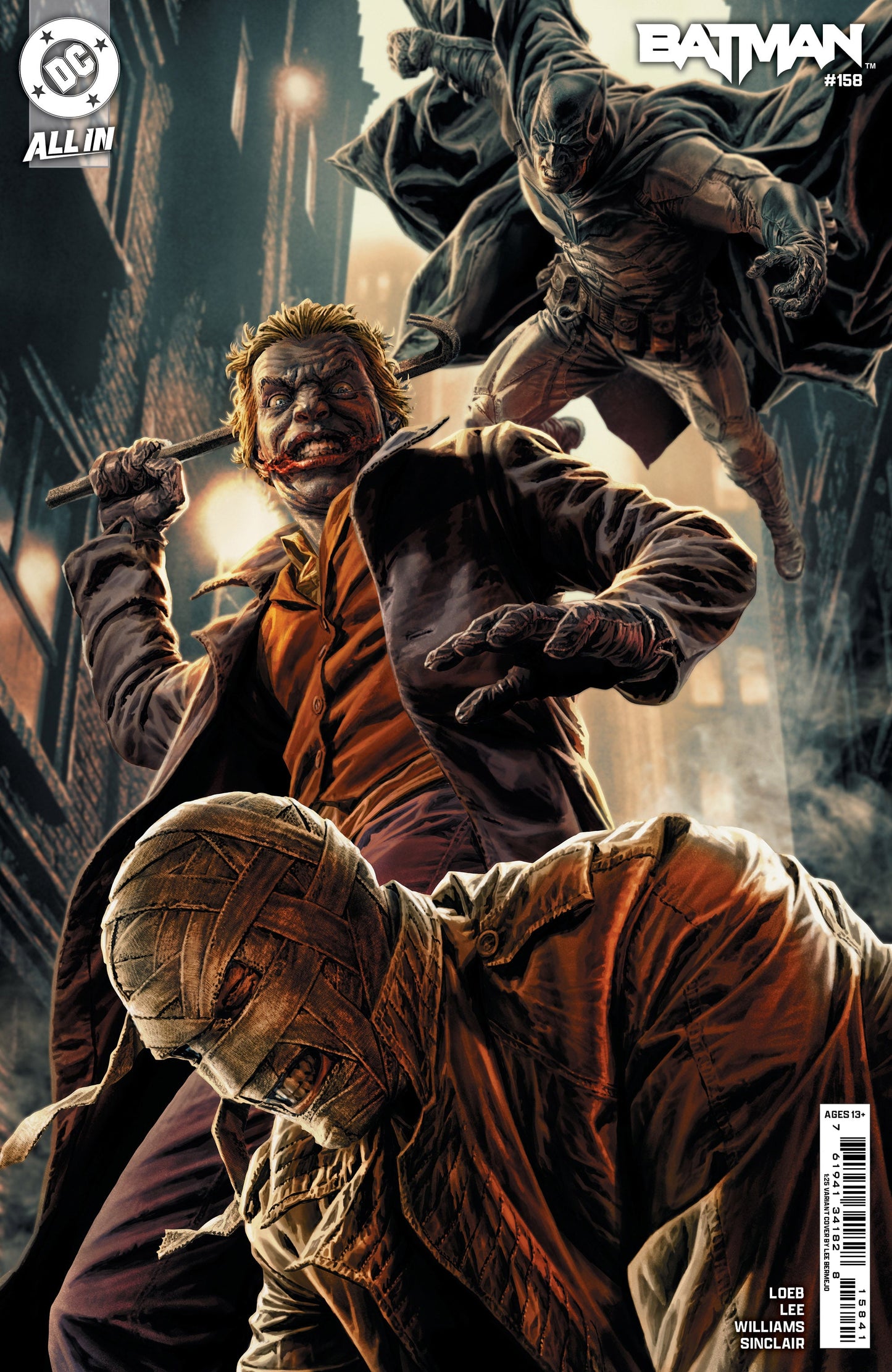 Batman #158 L 1:25 Lee Bermejo Variant (03/26/2025) Dc