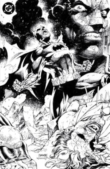 Batman #158 Q 1:608 Jim Lee & Scott Williams Inks Variant Signed By Jeph Loeb (03/26/2025) Dc