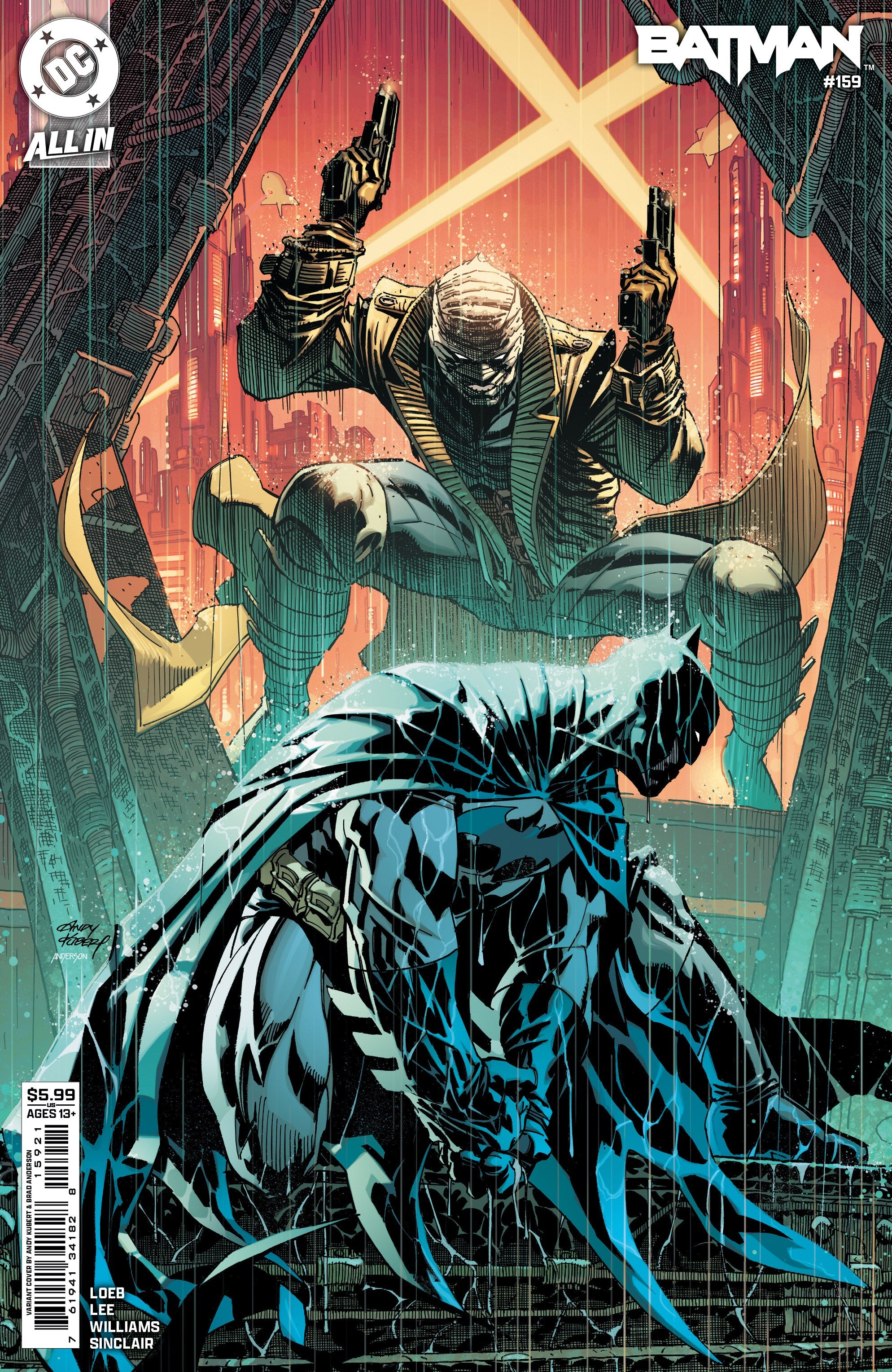 Batman #159 B Andy Kubert Variant (04/23/2025) Dc
