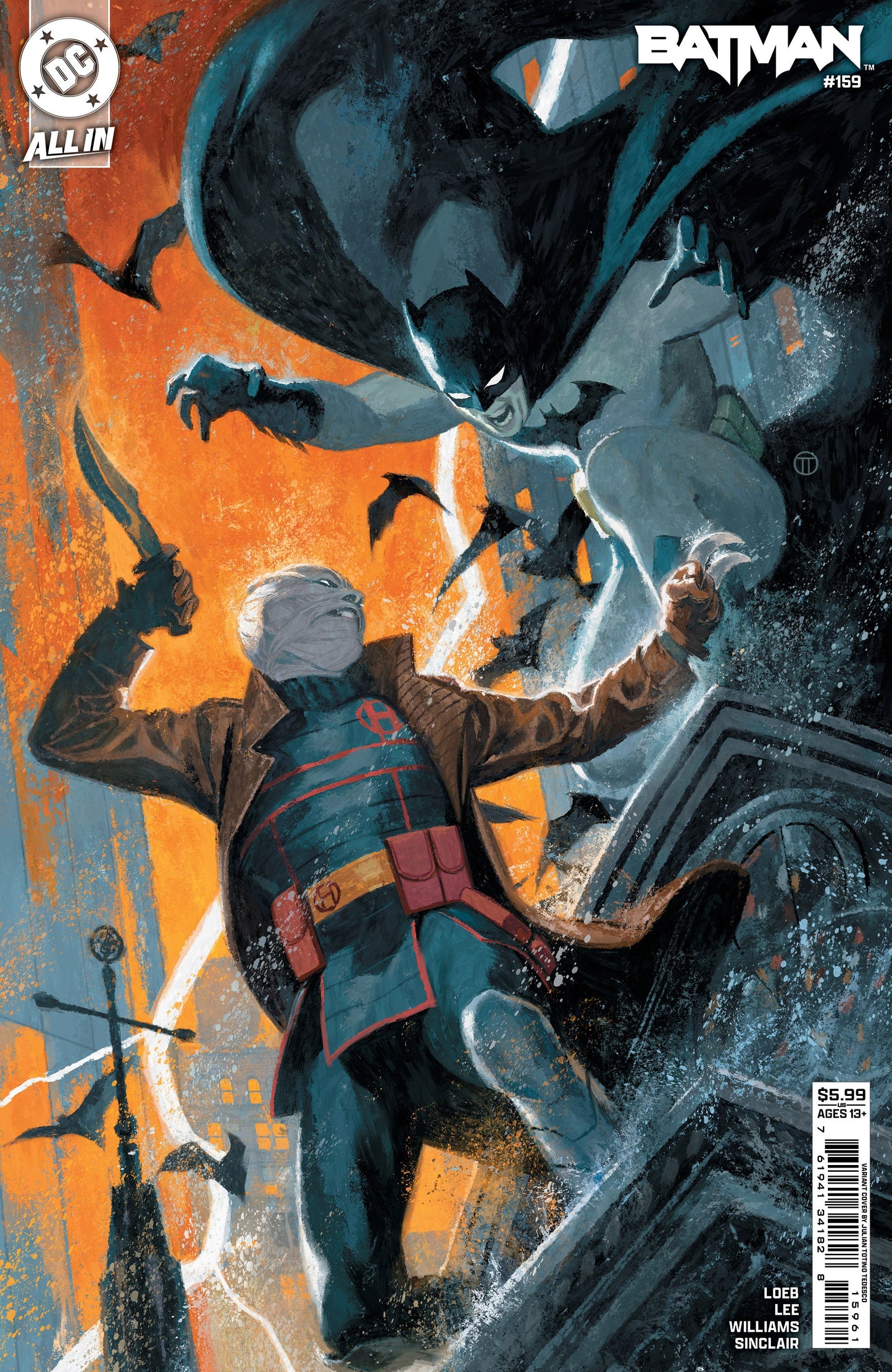 Batman #159 D Julian Totino Tedesco Variant (04/23/2025) Dc