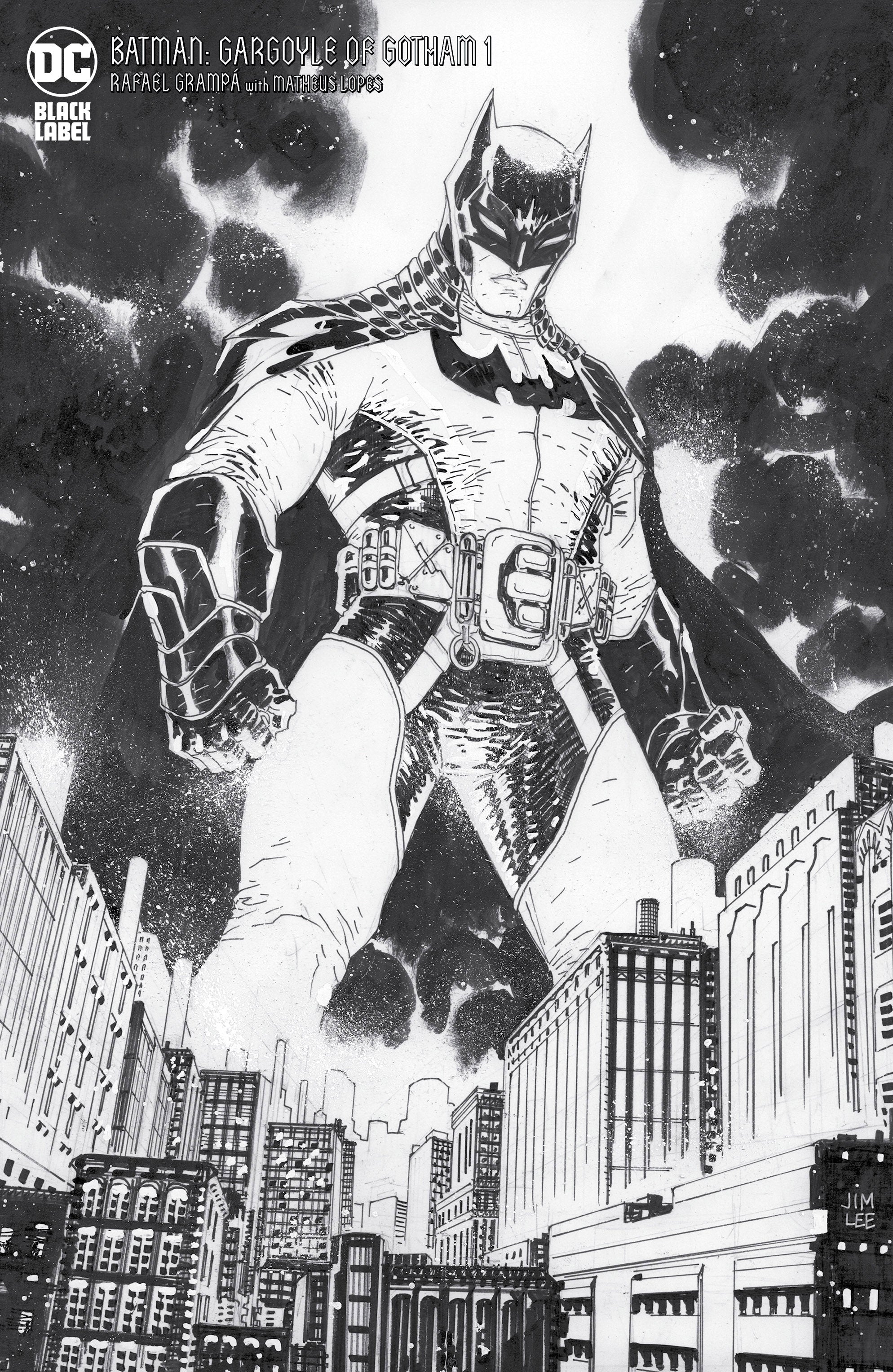 Batman Gargoyle Of Gotham #1 (Of 4) E 1:25 Jim Lee Variant (09/12/2023) Dc