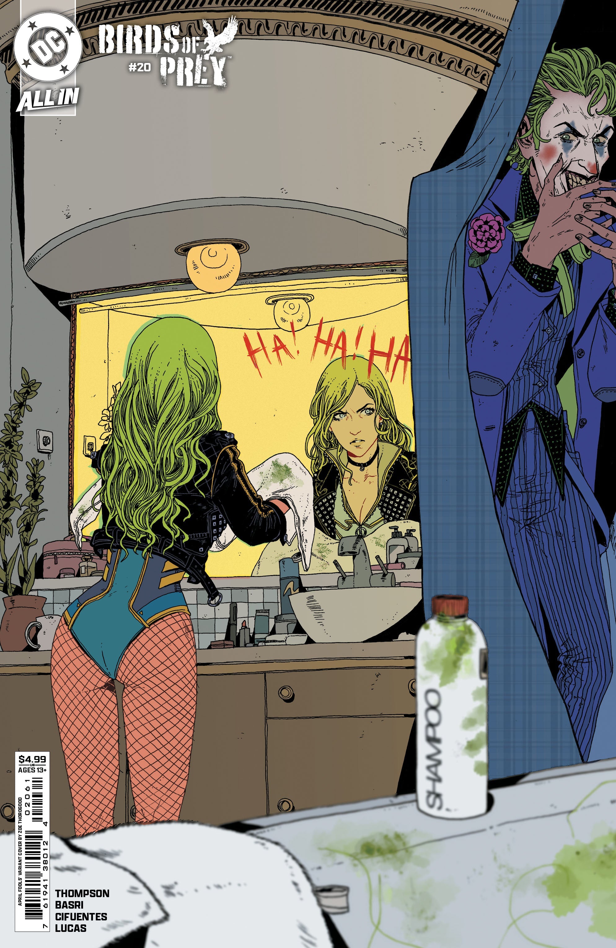 Birds Of Prey #20 D Zoe Thorogood April Fools Variant (04/02/2025) Dc