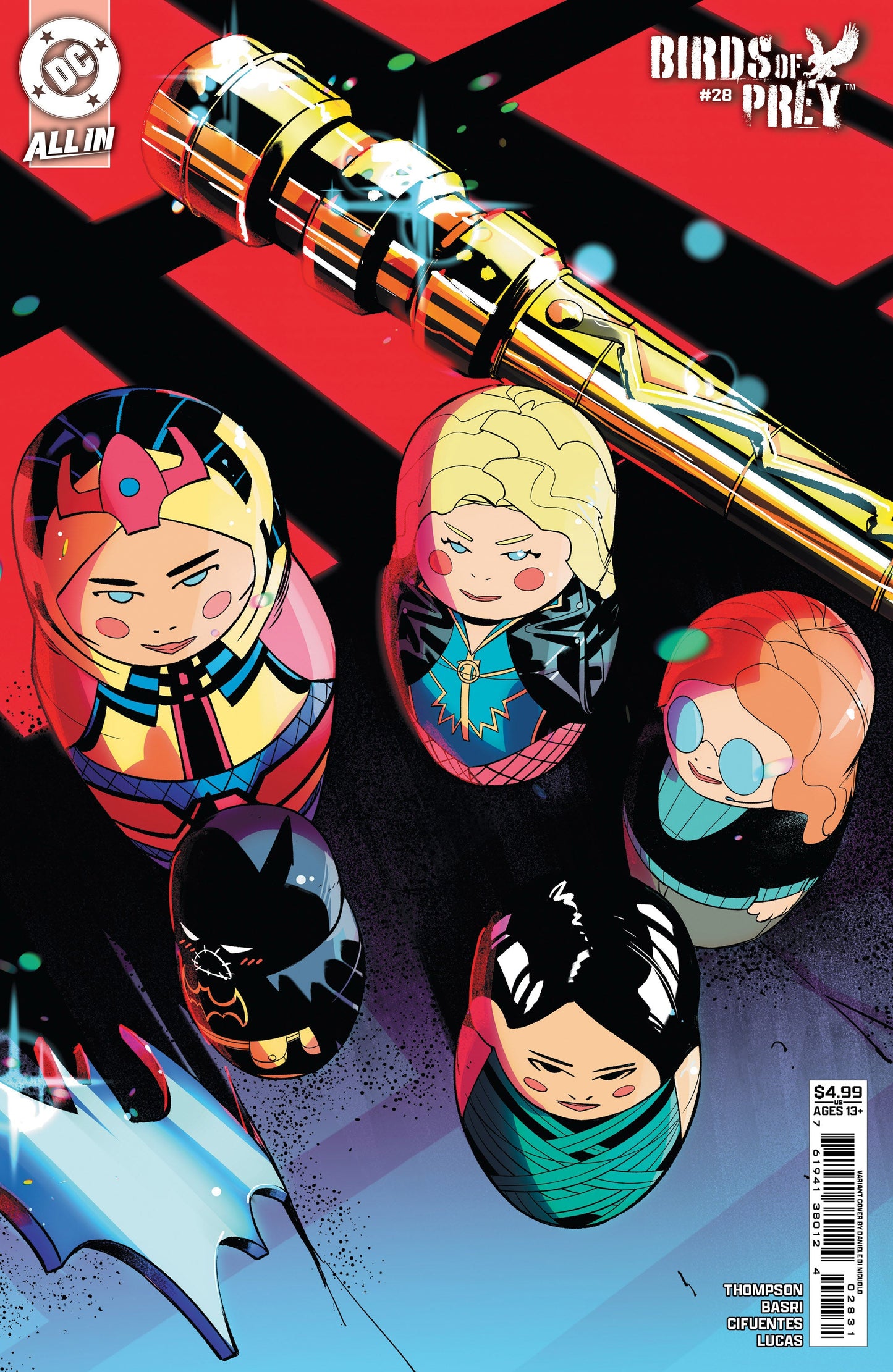 Birds Of Prey #28 B Daniele Di Nicuolo Variant (12/03/2025) Dc