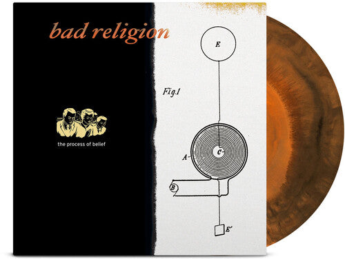 Bad Religion - The Process of Belief - Anniversary Edition (Colored Vinyl, Orange, Black) [Vinyl] - Paladin Vinyl