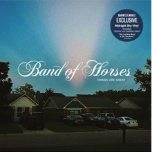 Band Of Horses - Las cosas son geniales (B&amp;N, azul) [Vinilo]