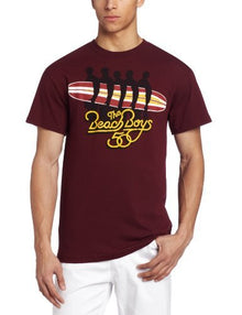 Beach Boys The Beach Boys Surfboard Men'S T-Shirt, Maroon, Large [T-Shirt]