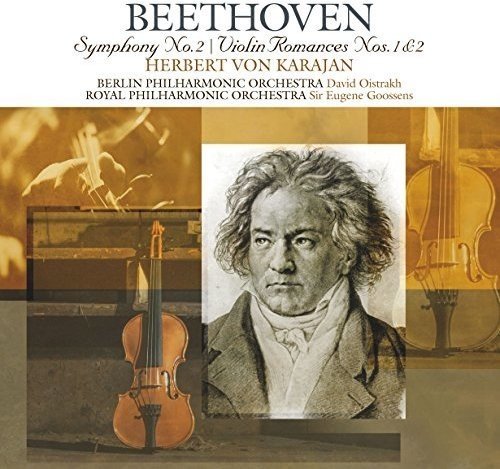 Beethoven / Herbert Von Karajan - Beethoven: Symphonies 2 / Violin Romances 1 & 2 [Vinyl]