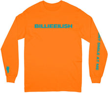 Billie Eilish Don't Smile Unisex Long Sleeve T-Shirt Small (Large Item, Orange, Small Long Sleeve Shirt) [T-Shirt]