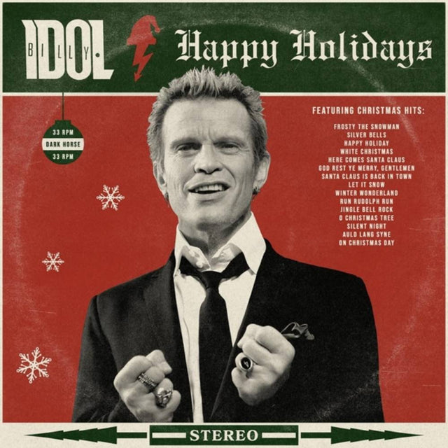 Billy Idol - Happy Holidays (Colored Vinyl, White, Indie Exclusive) [Vinyl]