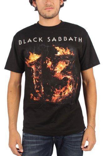 Black Sabbath Black Sabbath - Mens 13 Black T-Shirt In Charcoal, Size: X-Large, Color: Charcoal [T-Shirt]