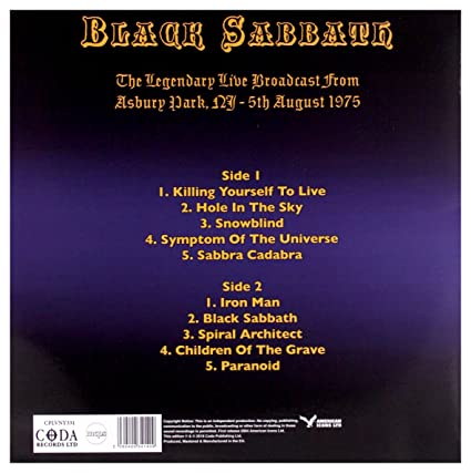 Masters Of The Grave: Asbury Park, N.J. August 5th,1975 (Limited Edition, Purple Vinyl) [Import] [Vinyl]