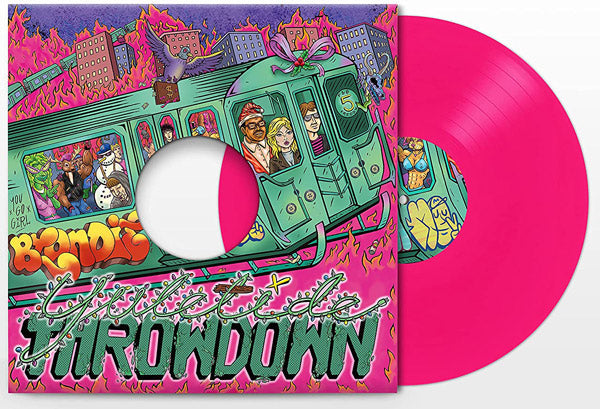 Yuletide Throwdown [Hot Pink 12" Single] [Vinyl] - Paladin Vinyl