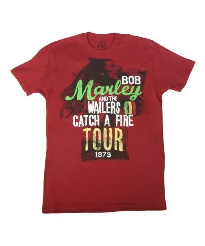 Zion Rootswear Bob Marley Caf Tour Red M [T-Shirt]