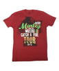 Bob Marley Zion Rootswear Bob Marley Caf Tour Red M [T-Shirt]