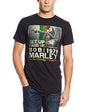 Zion Rootswear Men'S Bob Marley Get Up T-Shirt, Black, Large [T-Shirt]